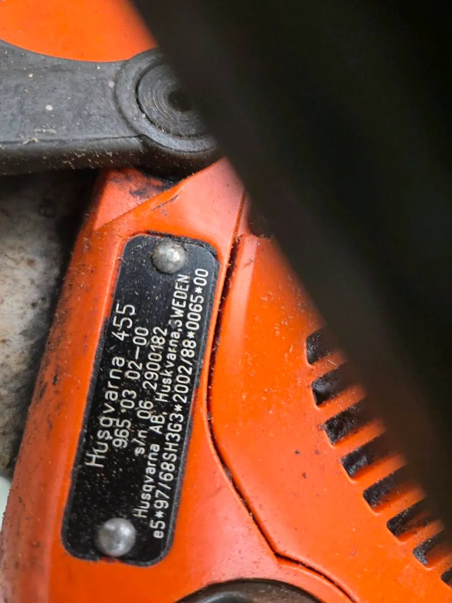 Husqvarna 455 Chainsaw for sale - Image 3