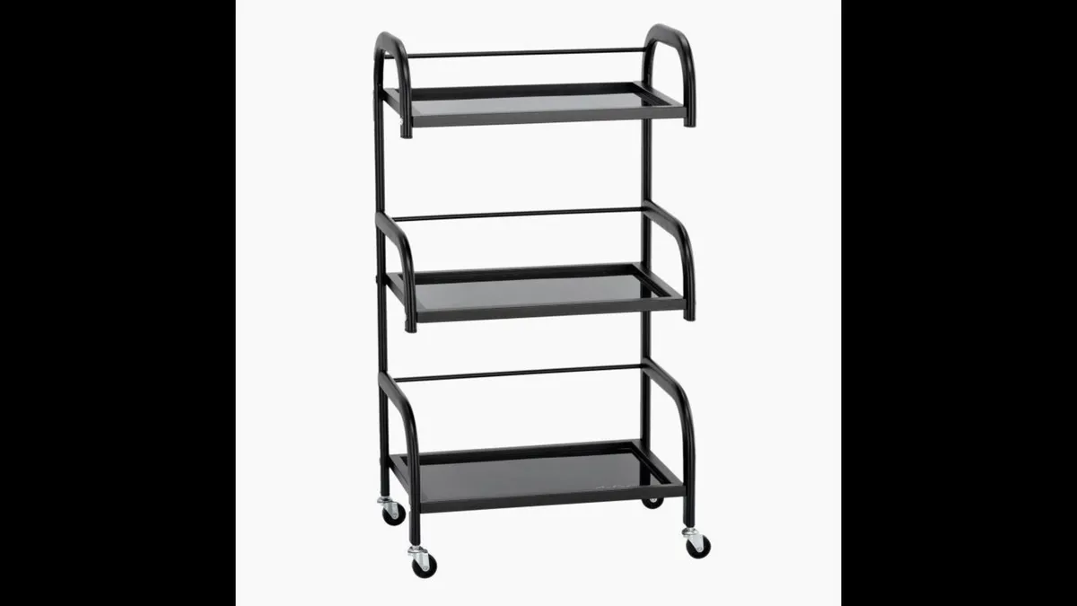 GP nurse station, Beauty spa trolley helper shelf - Image 3