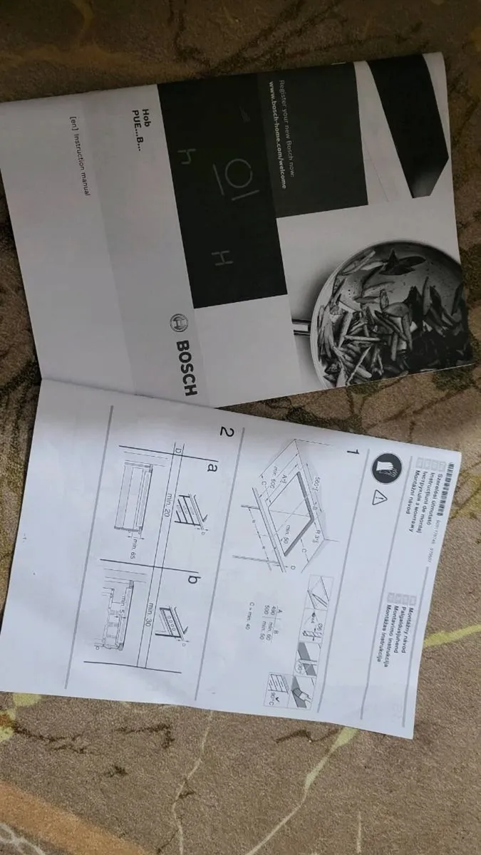 Bosch black ceramic Hob - Image 2