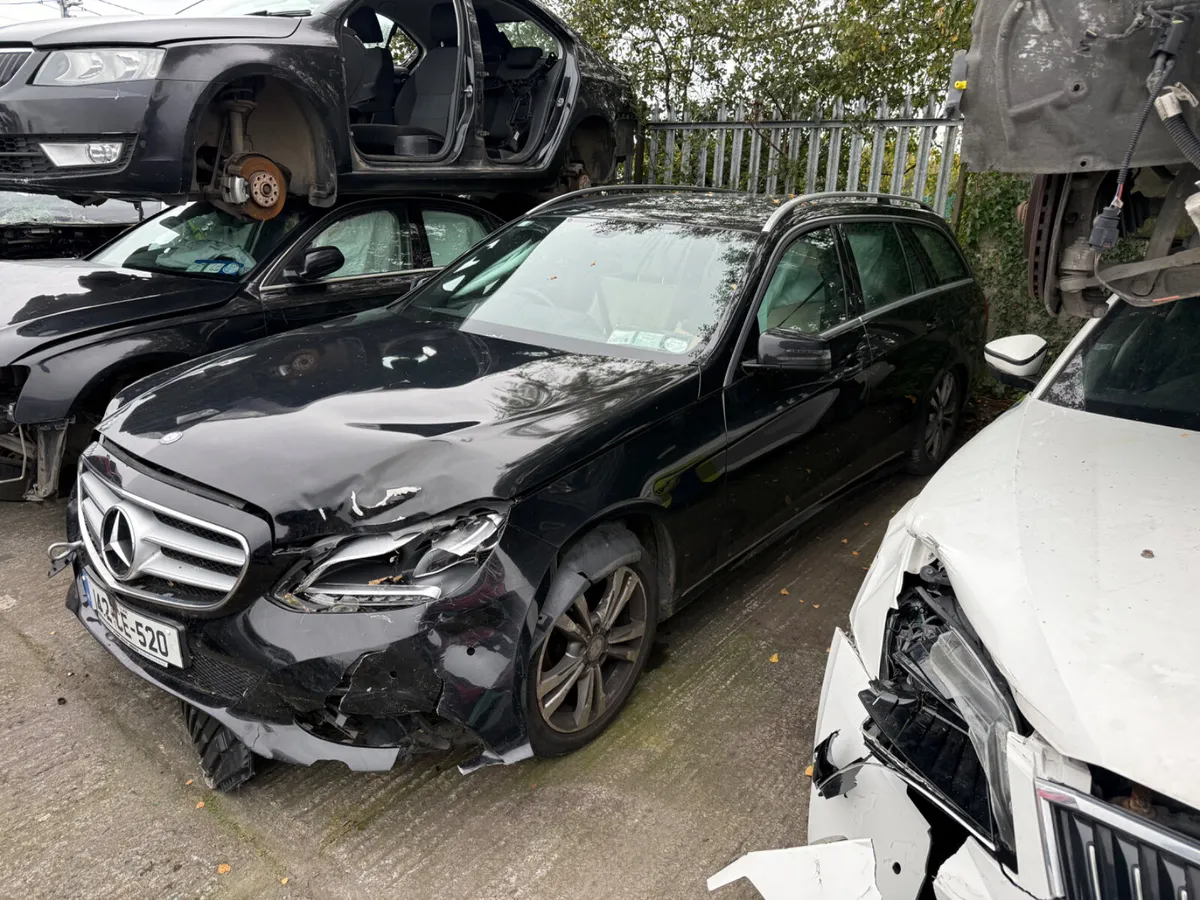 2014 MERCEDES E220 ESTATE BREAKING
