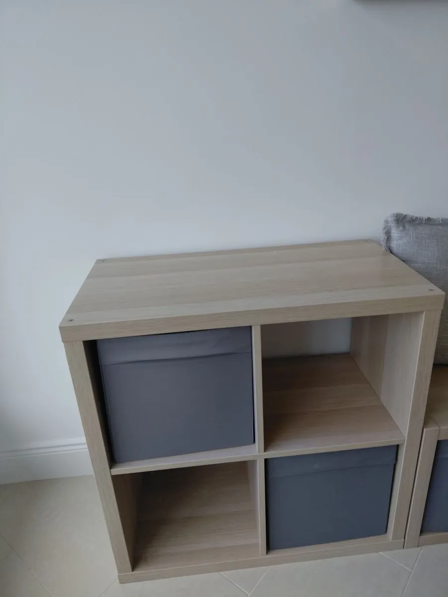 Kallax cube storage 2x2