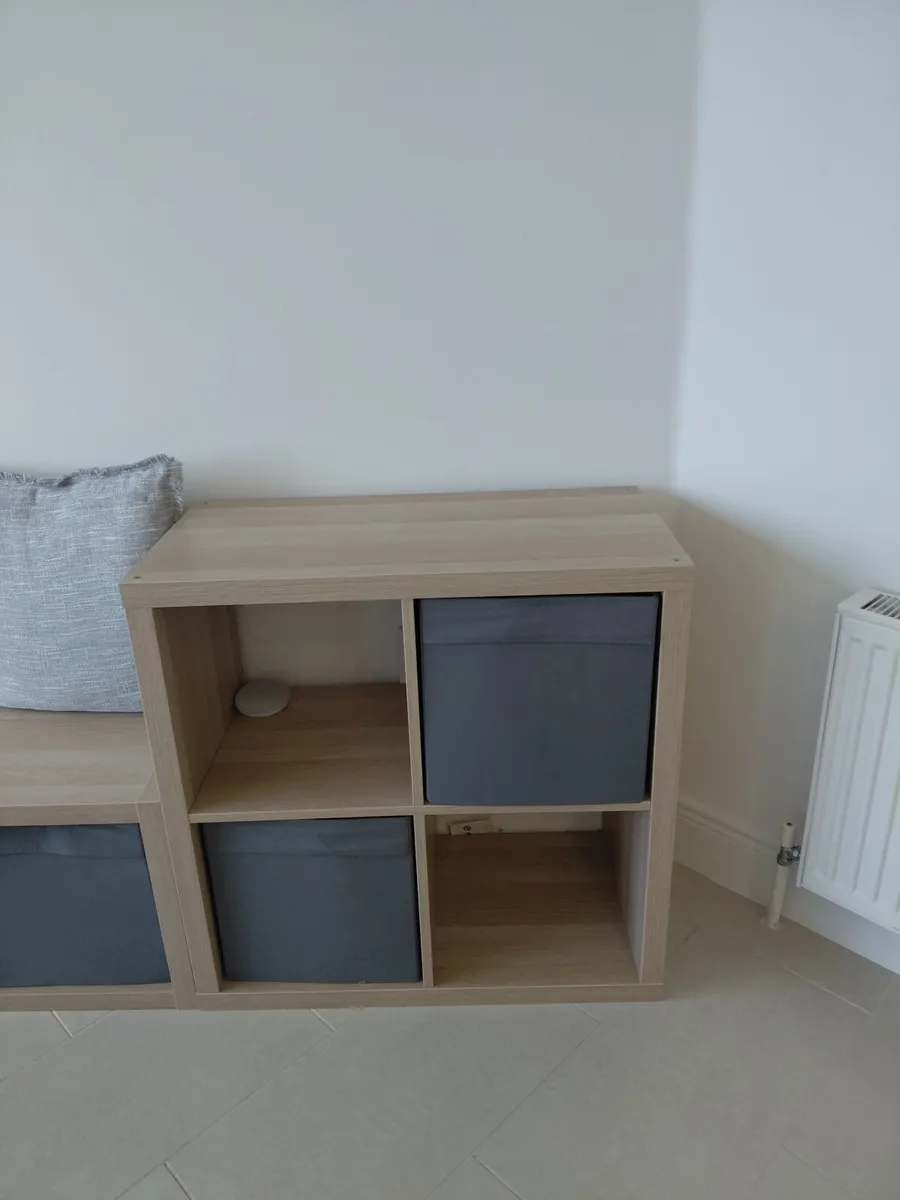 Kallax cube storage unit 2x2