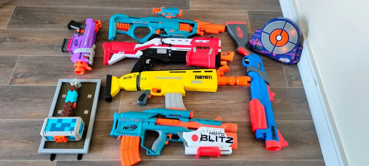 Selection of Fortnite / Nerf guns - Image 1