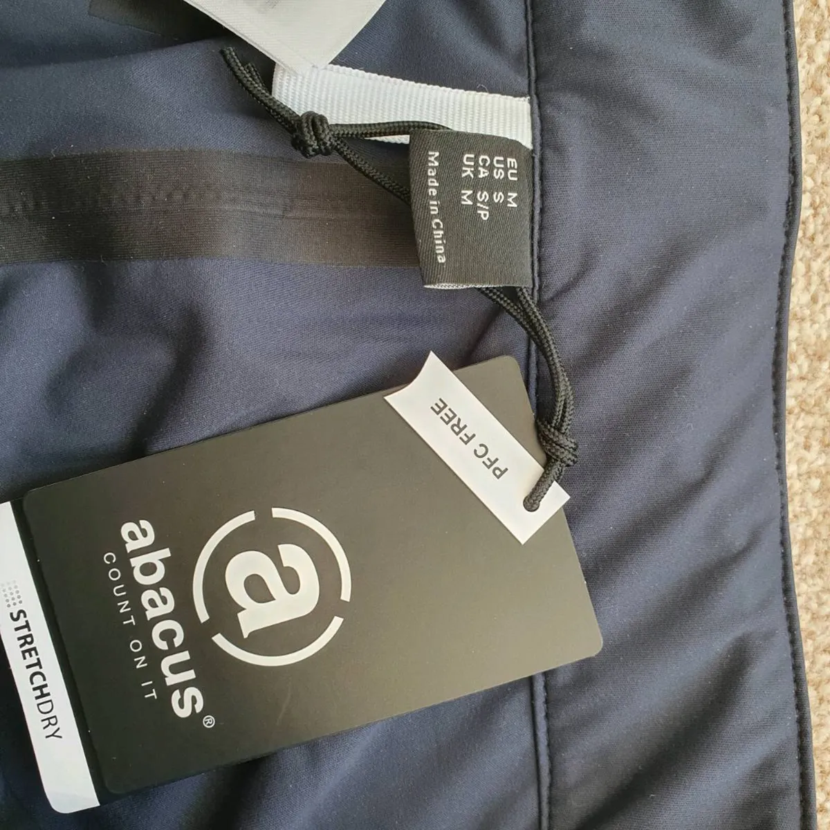 Abacus golf rain trousers pants waterproofs size M - Image 2