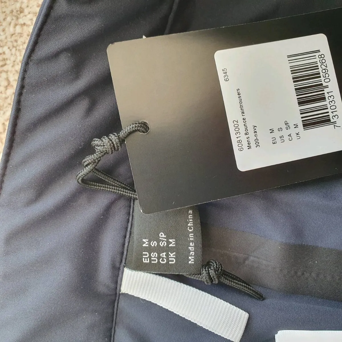 Abacus golf rain trousers pants waterproofs size M - Image 3
