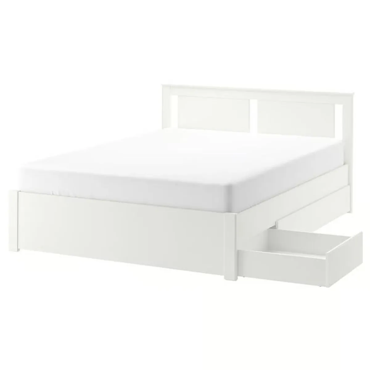 IKEA SONGESAND Bed frame with 4 storage drawers - Image 1