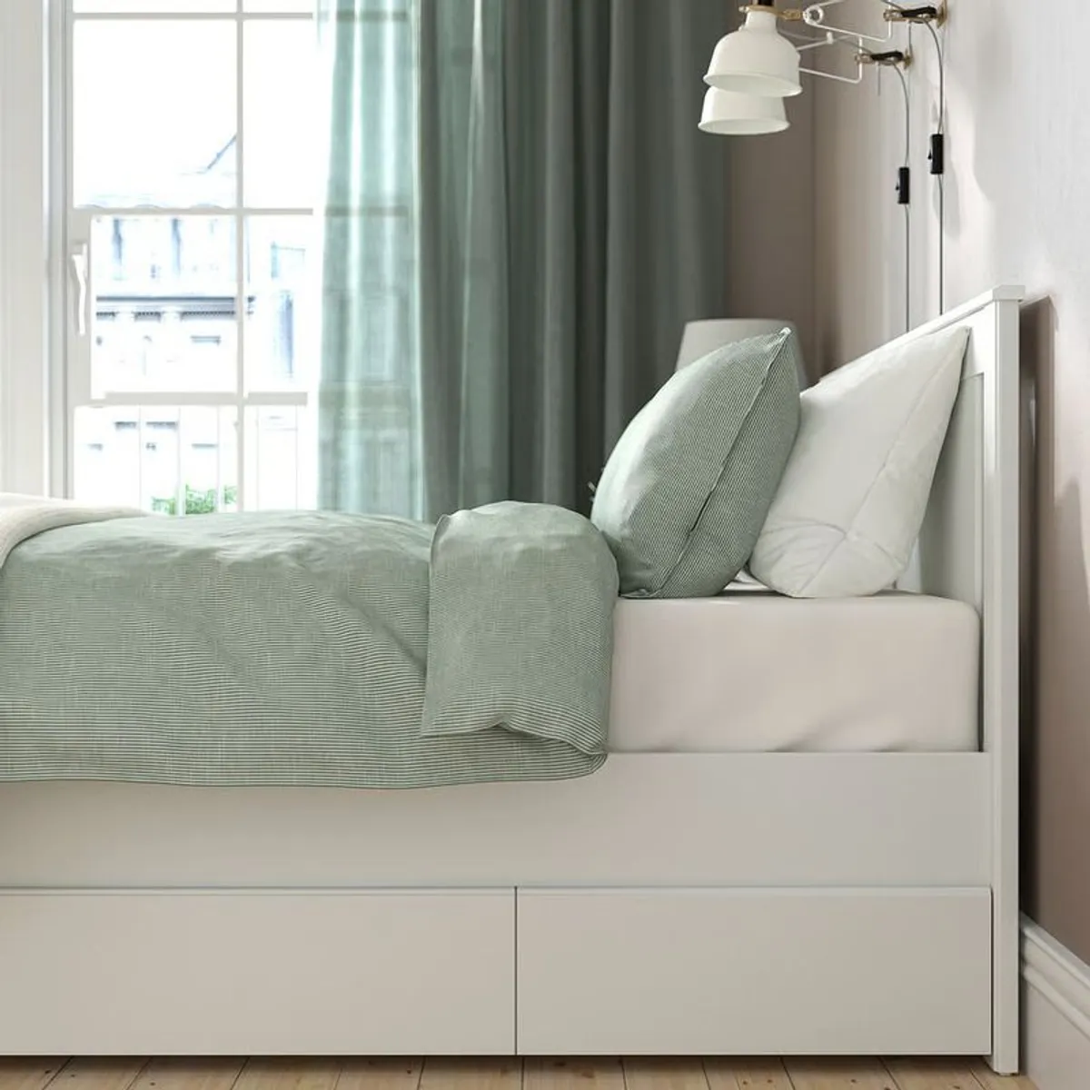 IKEA SONGESAND Bed frame with 4 storage drawers - Image 2