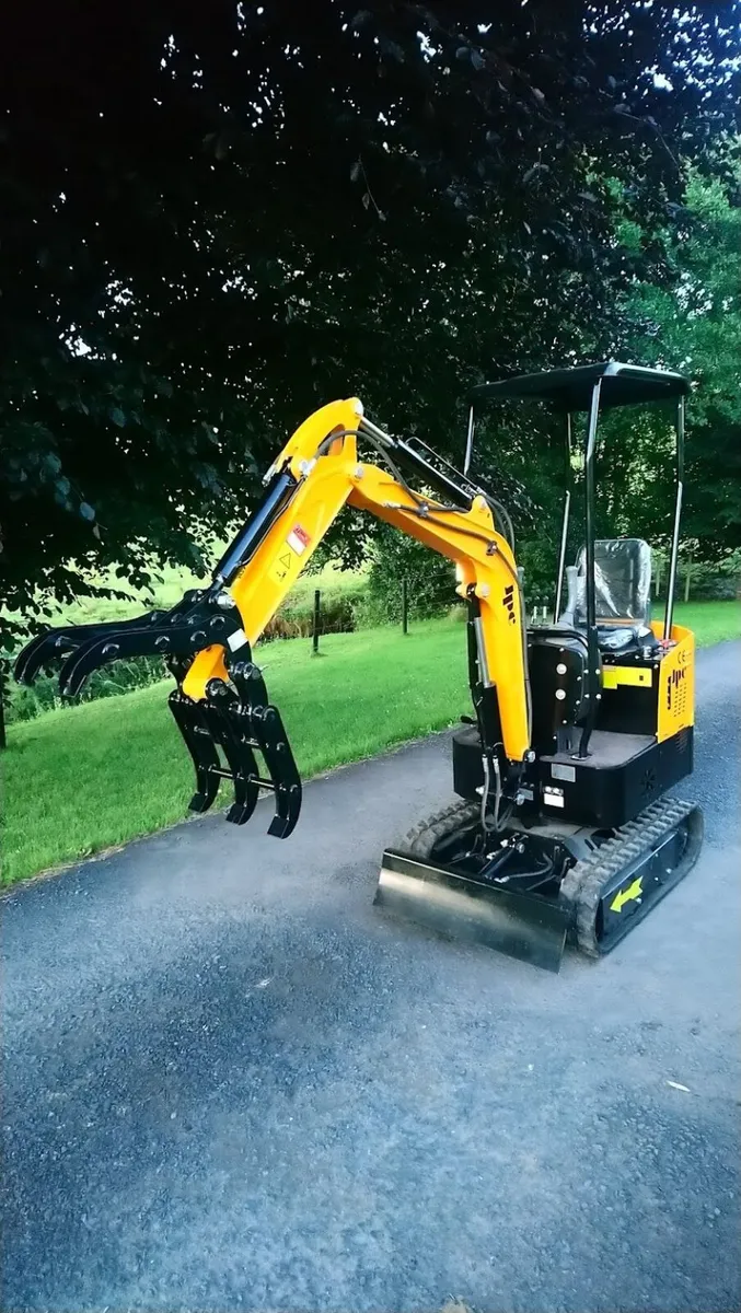 NEW JPC 1.2 TON DIESEL MINI DIGGER - Image 2