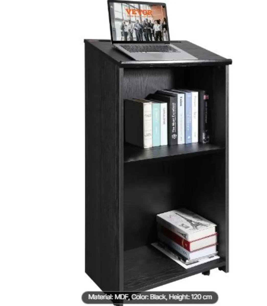 Podium Stand, 119 cm Hostess Stand - Image 3