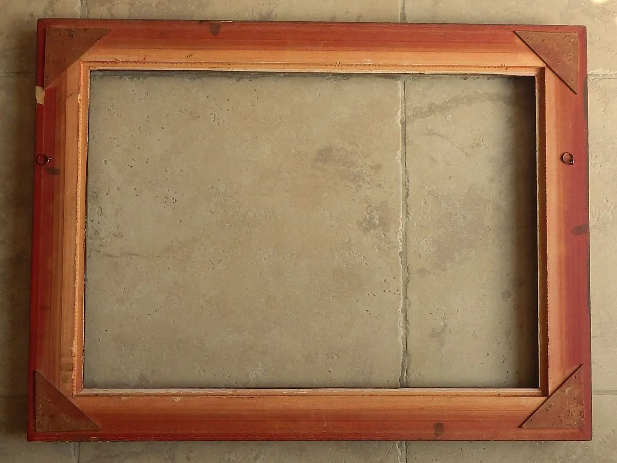 Large Baroque Style Ornate Wood Frame - Image 3
