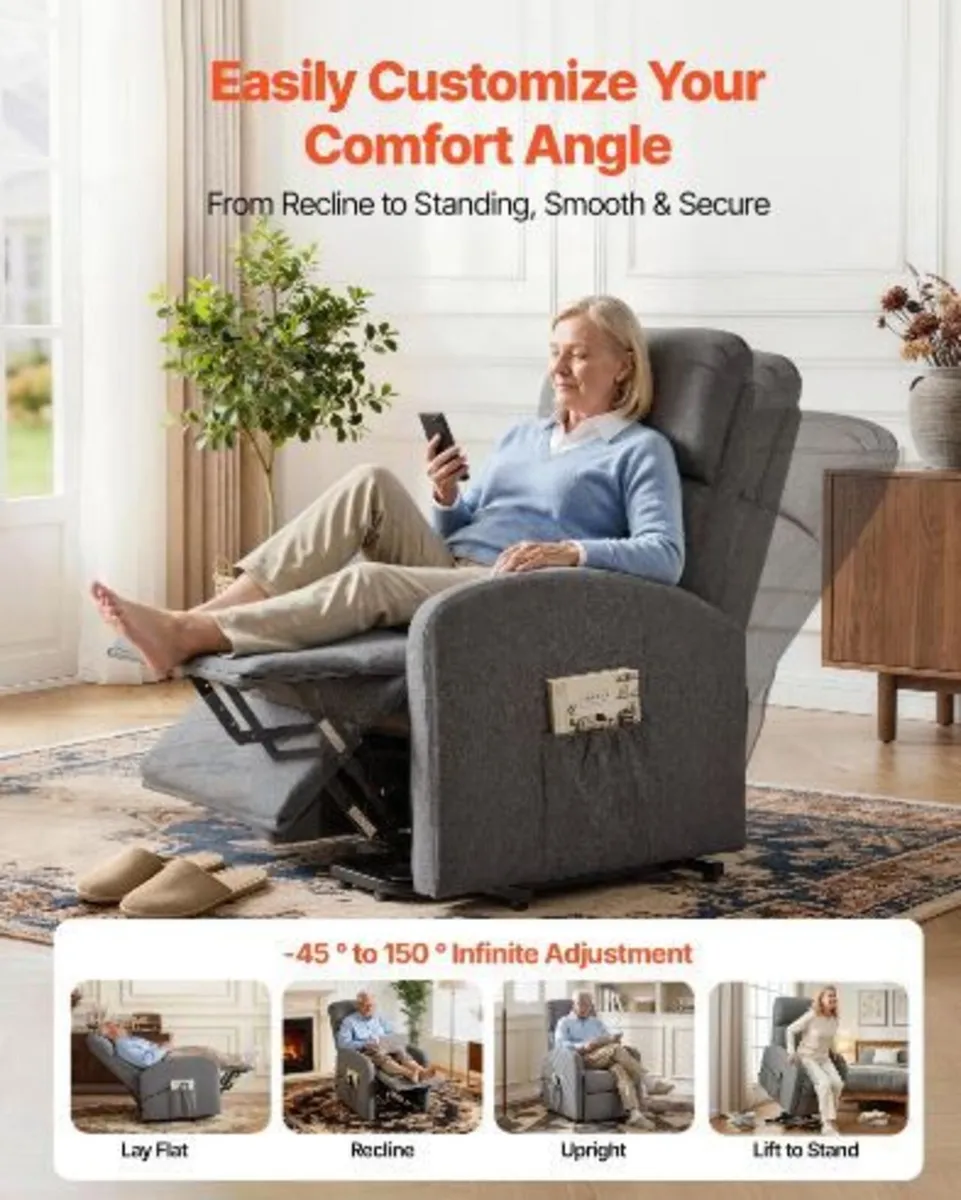 Power Lift Recliner Chair, Electric Lift - Image 2