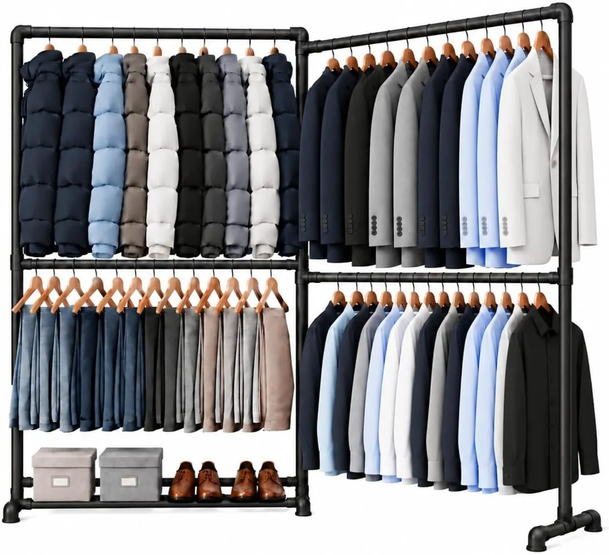 Heavy Duty Clothes Rail for Families Or Homes - Image 1