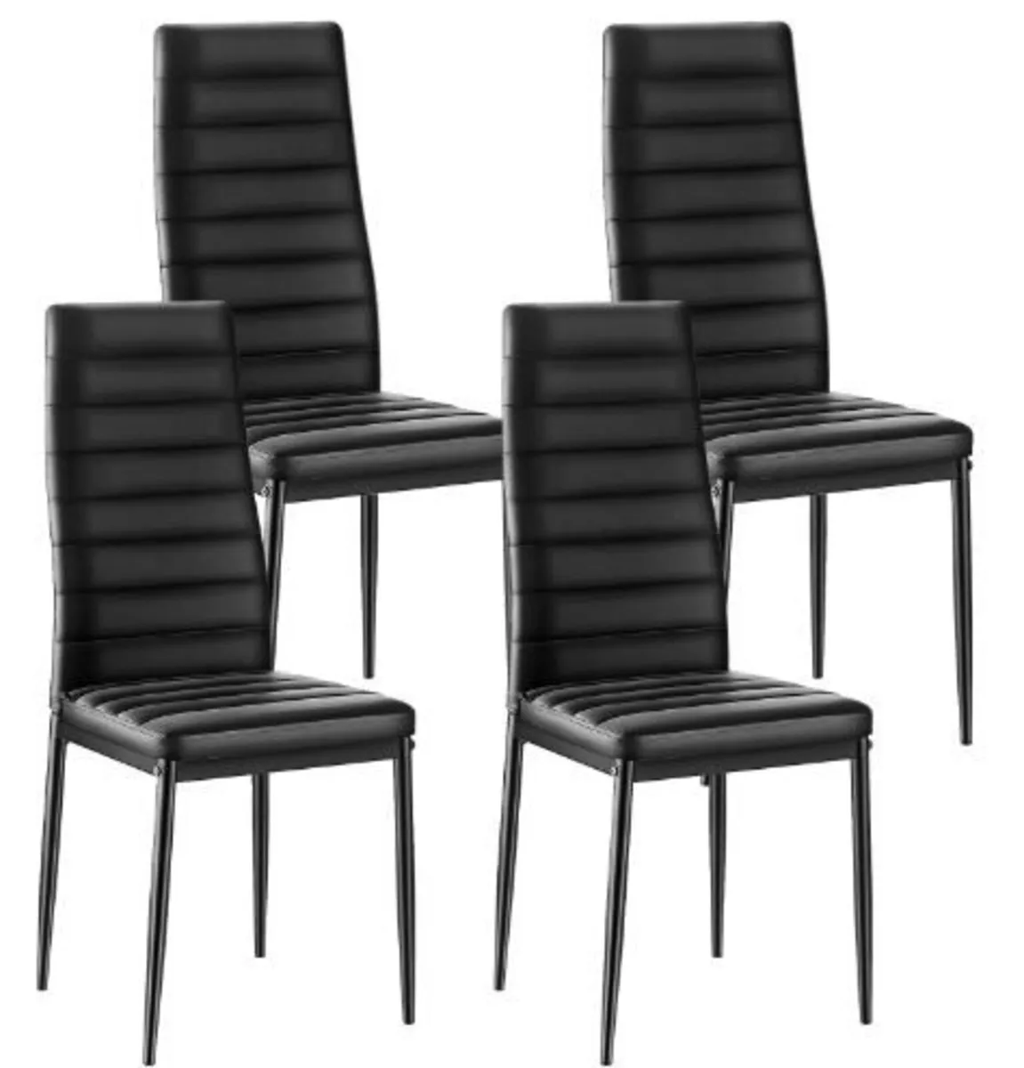 Modern Dining Room Accent Chairs Set of 4 - Image 1