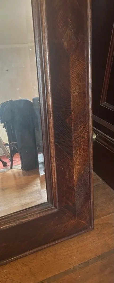 Large mirror with hardwood timber frame 1800 x 1200mm - Image 3