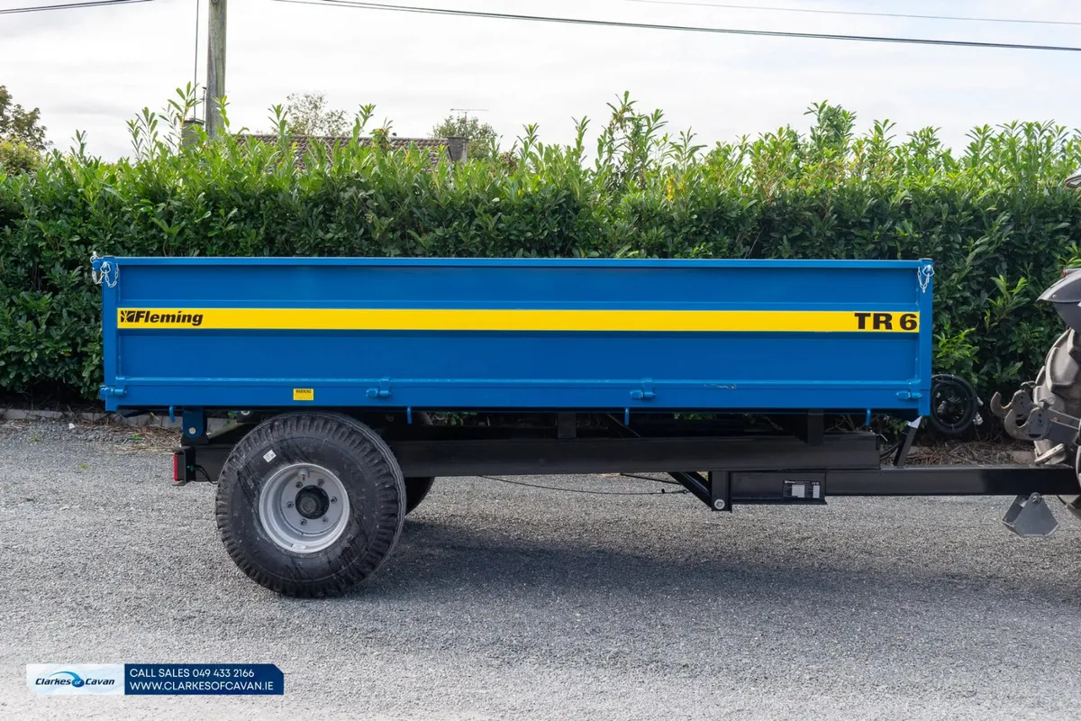 New Fleming TR6 Box Trailer - Image 3