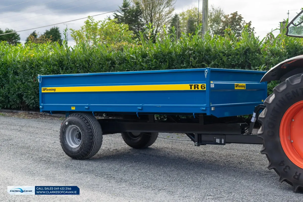 New Fleming TR6 Box Trailer - Image 2