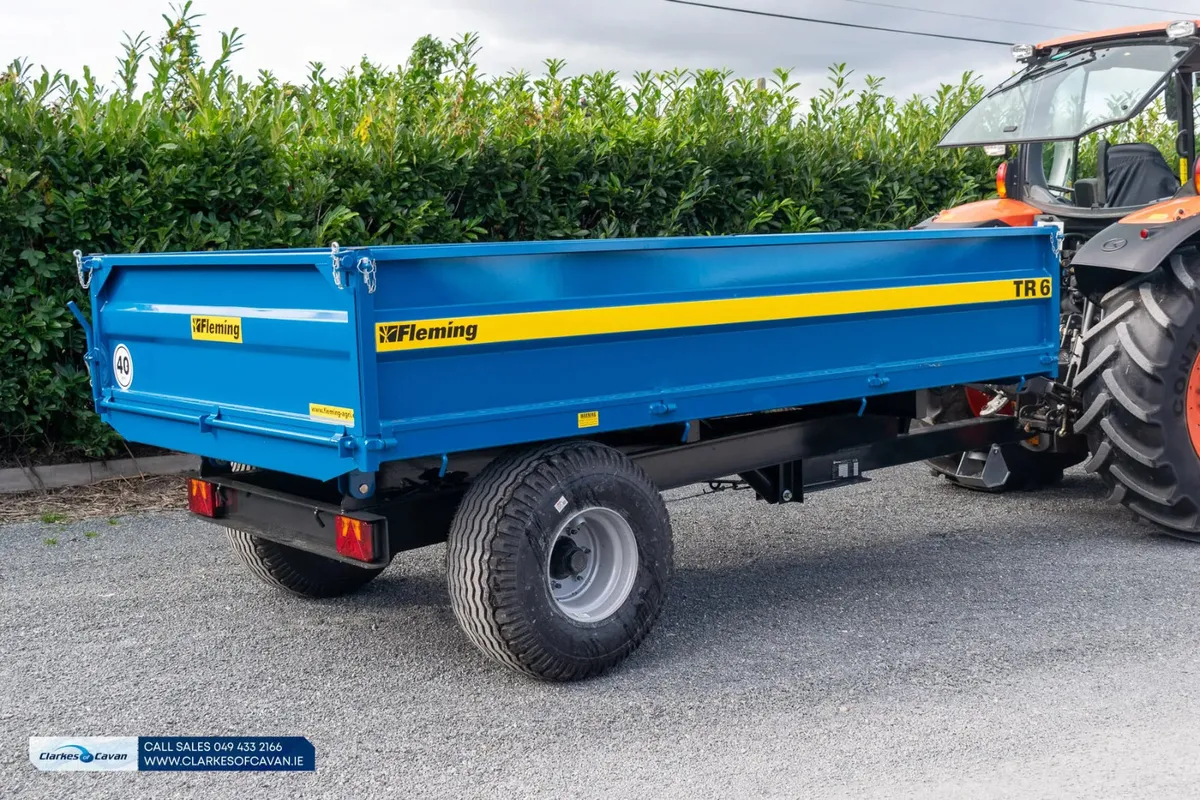 New Fleming TR6 Box Trailer - Image 4