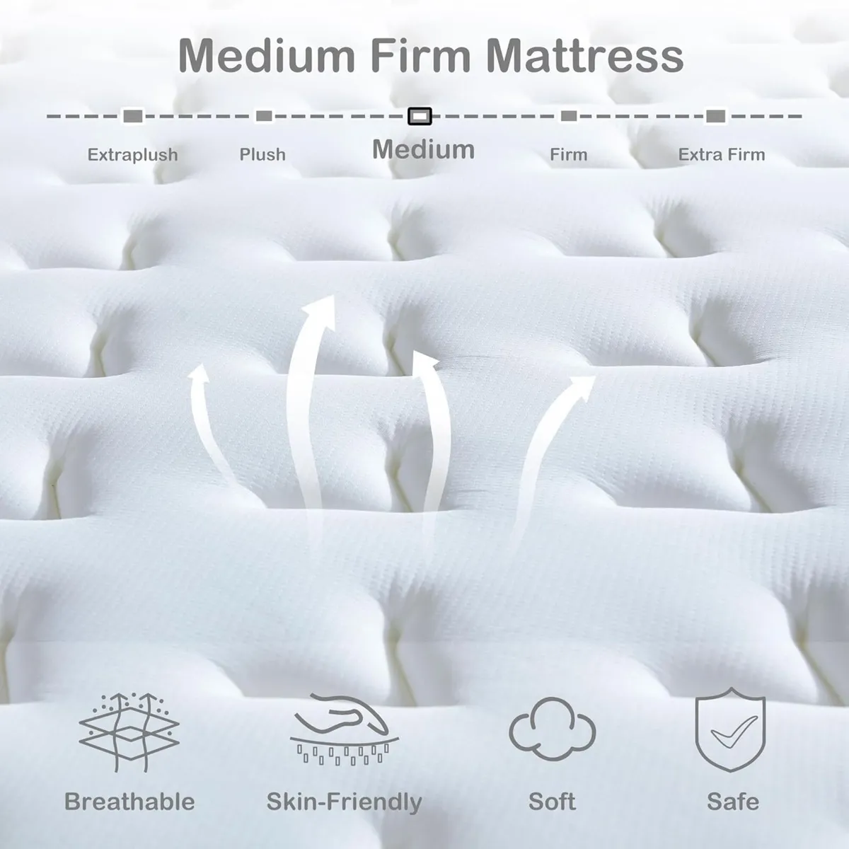 10 Inch Size Mattress in a Box Hybrid - Image 2