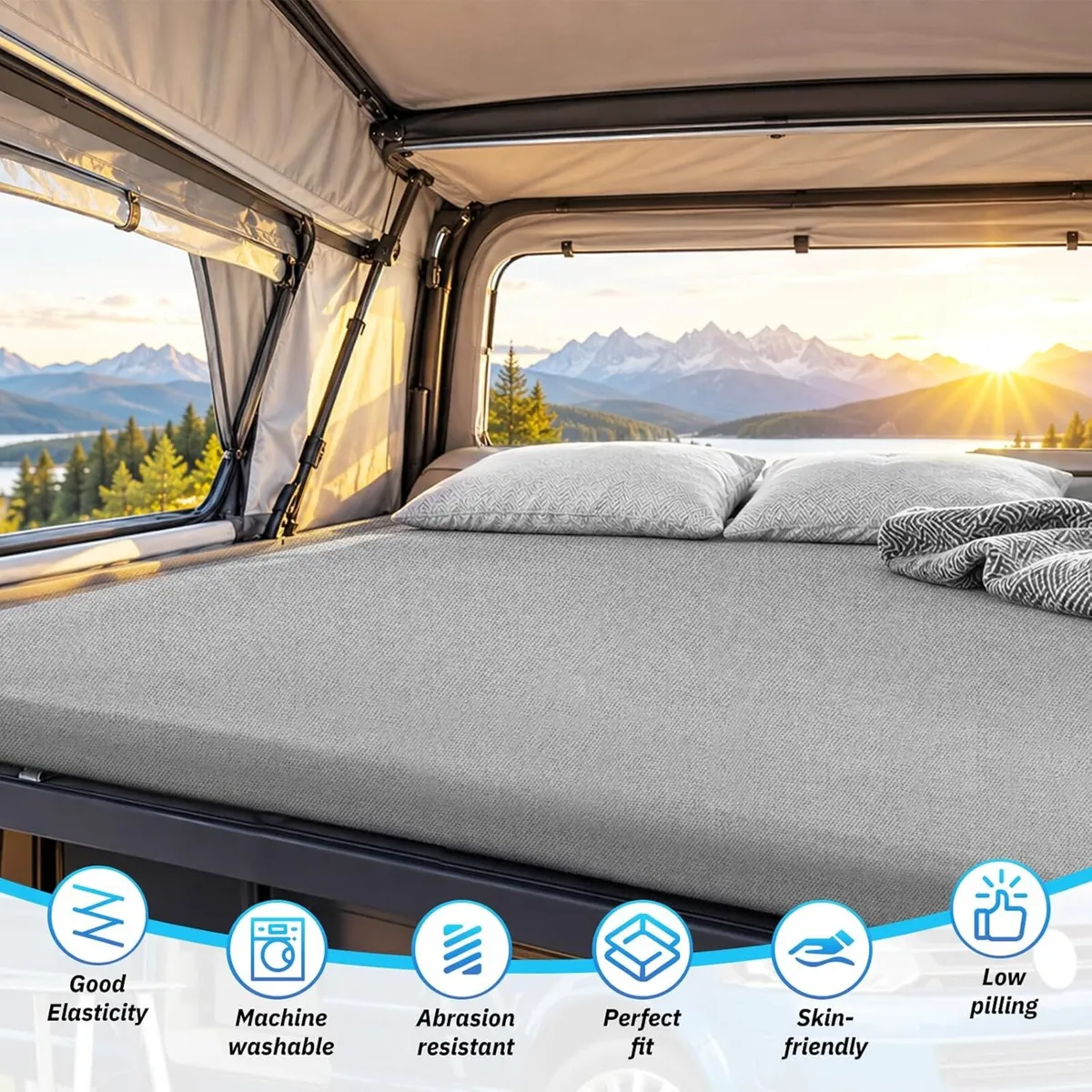 Mattress for Vw T5 T6 California Ford Transit - Image 3