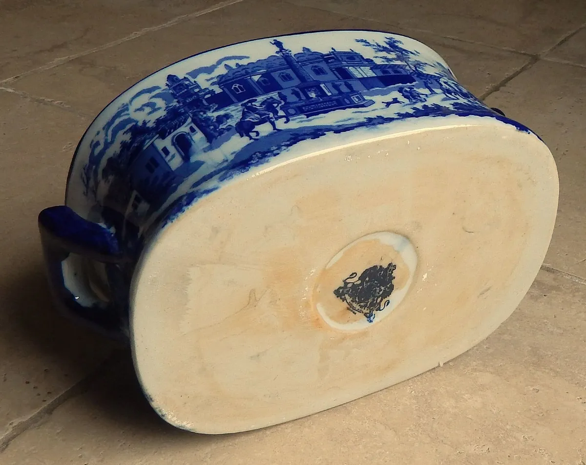 Vintage Victoria Ware Ironstone Wine Cooler - Image 3