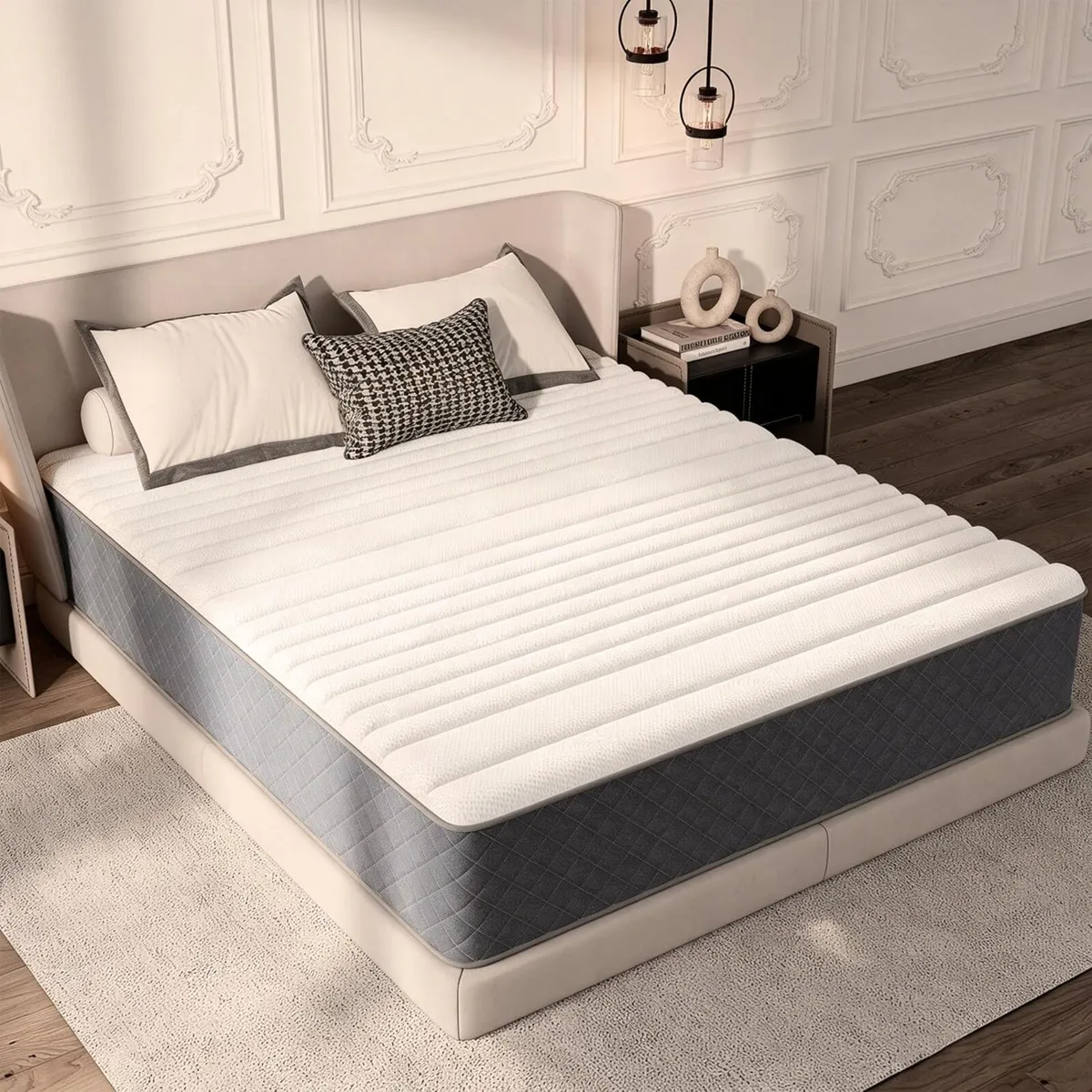 12 Inch Mattress Medium Firm Oeko-Tex Certified - Image 2
