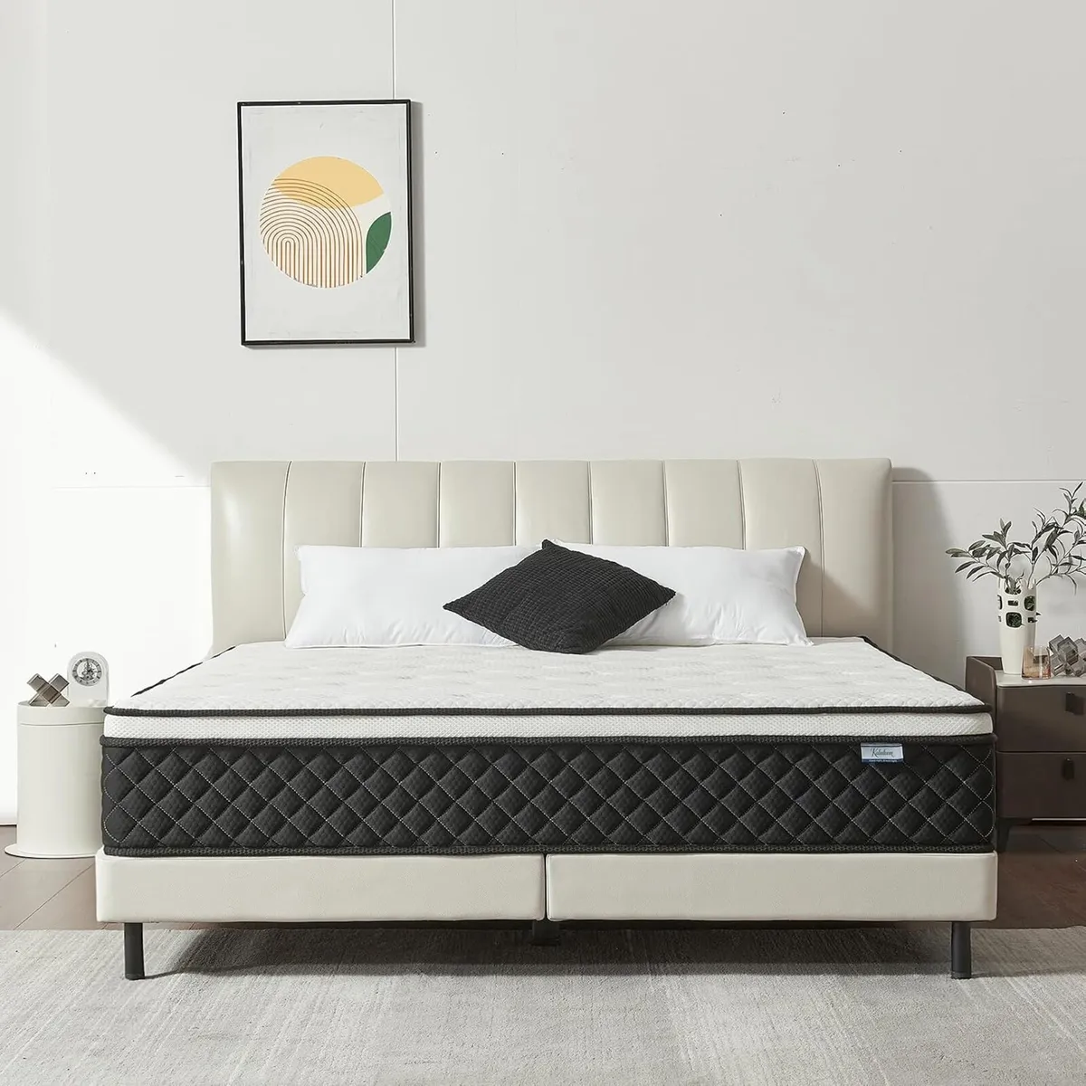 Mattress 25CM with Memory Foam Pocketing Spring - Image 3