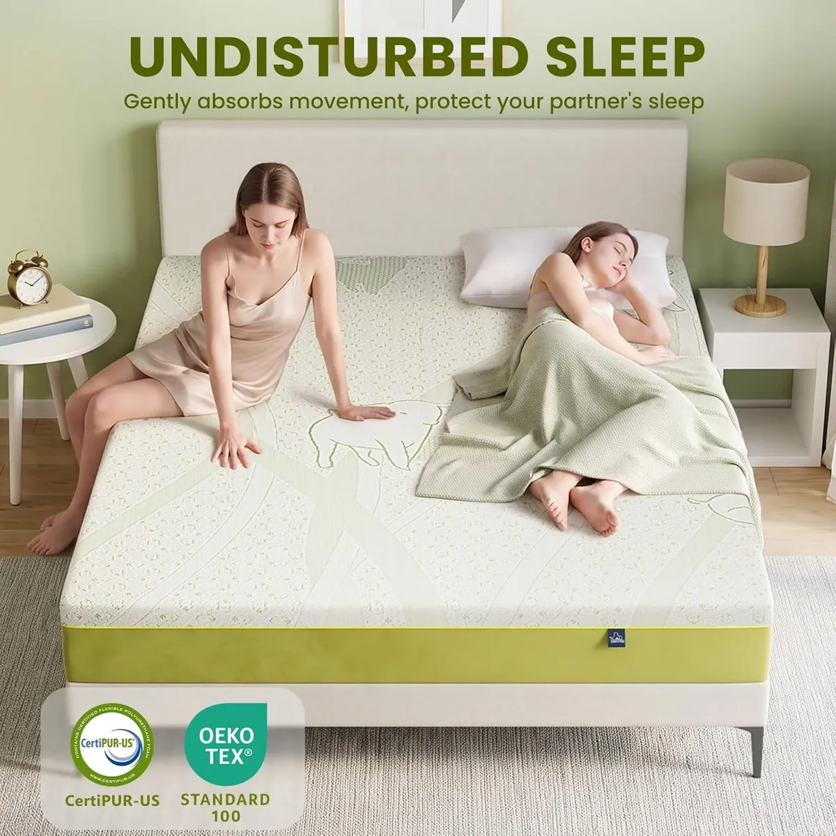 Mattresses Gel Memory Foam Mattress Medium Firm - Image 4
