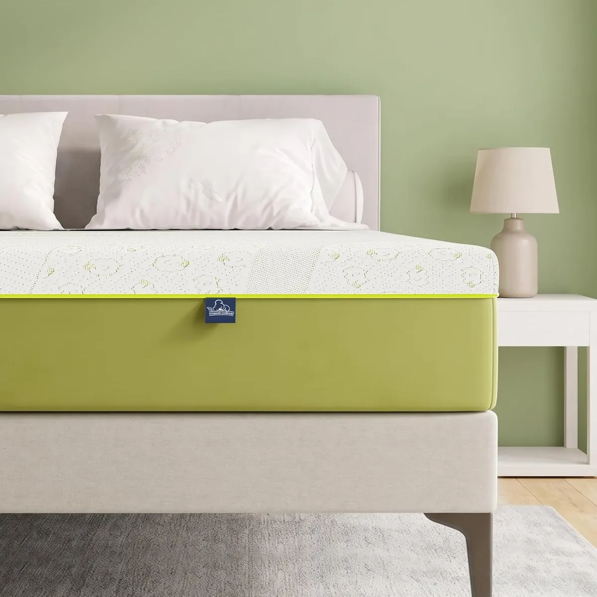 Mattresses Gel Memory Foam Mattress Medium Firm - Image 1