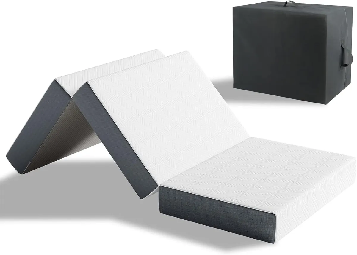 Foldable Mattress 10CM Folding Memory Foam - Image 1