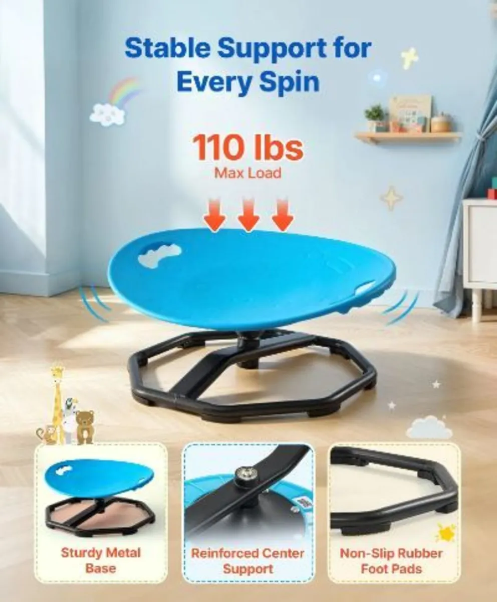 Spinning Chair for Autistic Kids - Image 1