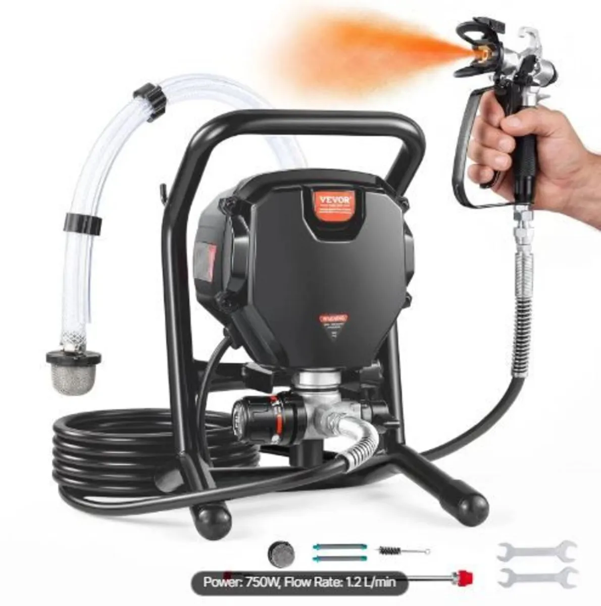 Stand Airless Paint Sprayer, 750W - Image 4