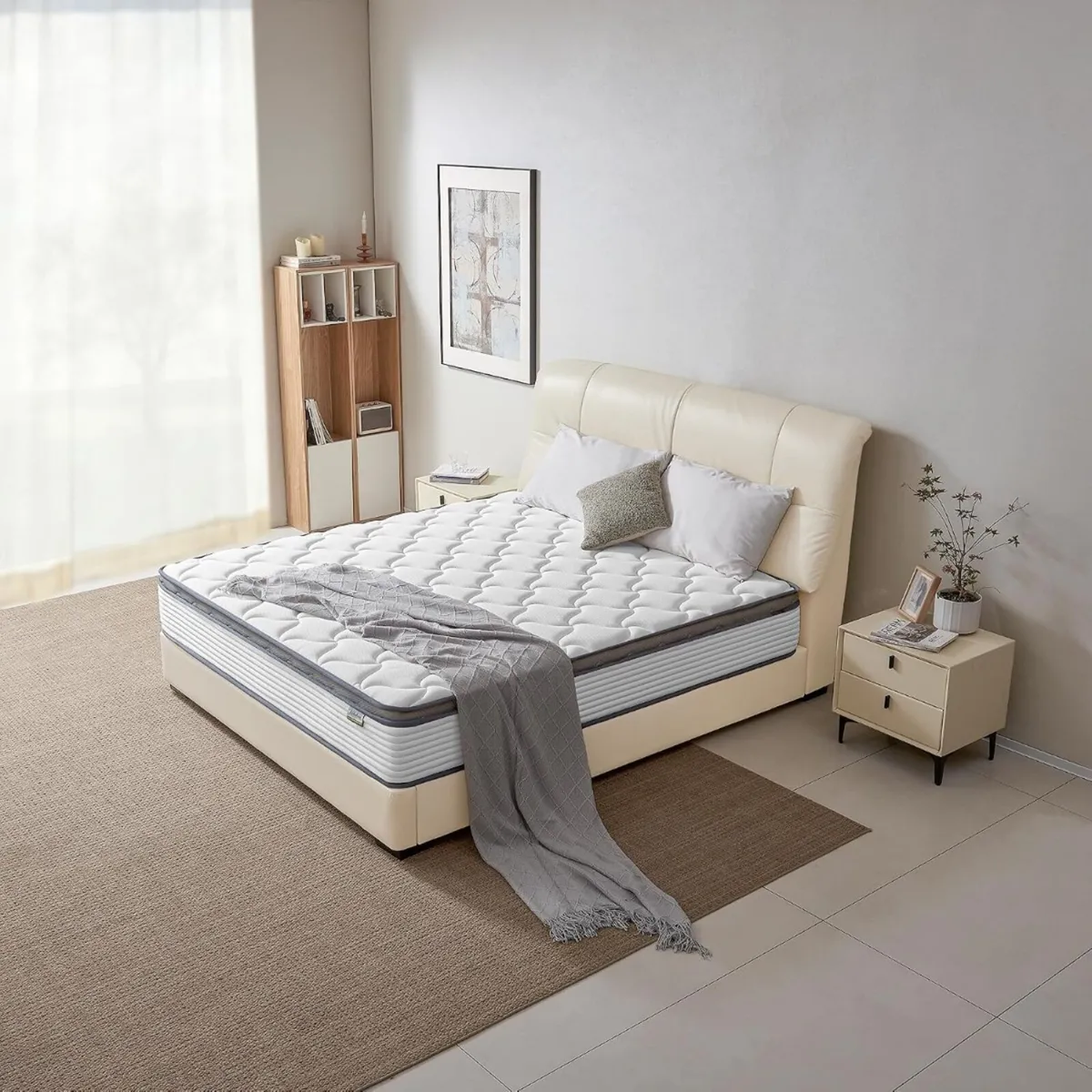 Mattress with Memory Foam Pocketing Spring - Image 2