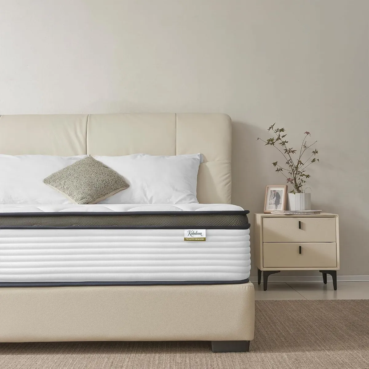 Mattress with Memory Foam Pocketing Spring - Image 1