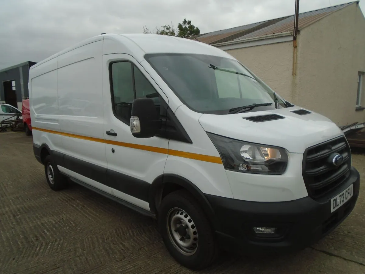 2023 Ford Transit 350 LWB MR 130HP REAR WHEEL DRIV - Image 1