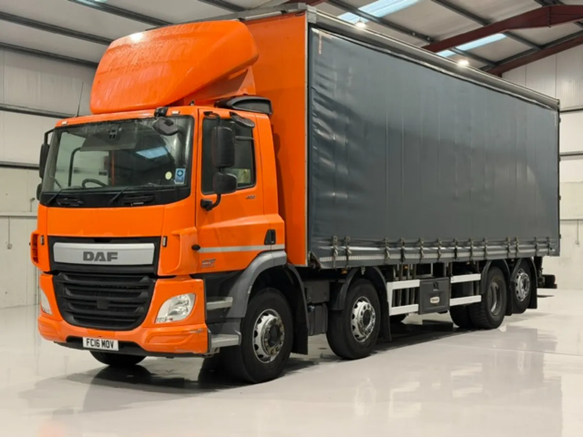 2016 DAF CF 400 8X2 CURTAIN SIDER - Image 3