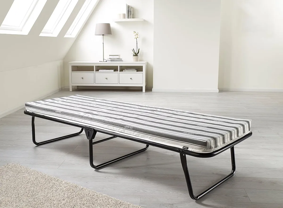 Folding Bed with Breathable Airflow Mattress - Image 2