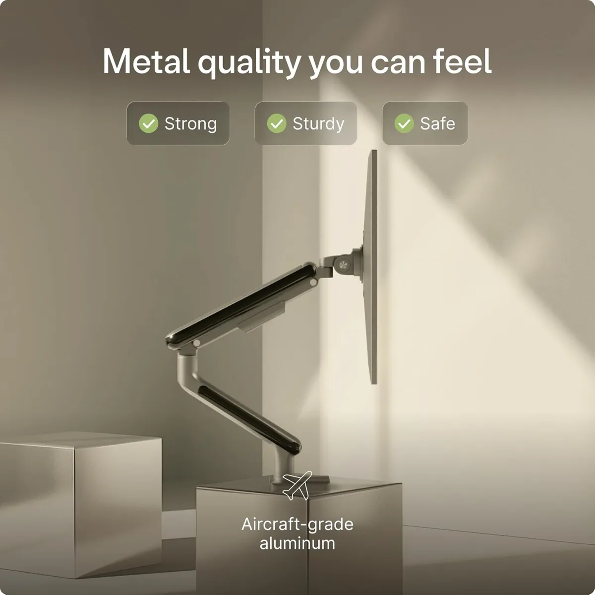 Single Monitor Mount Up to 34" 8KG - Image 4