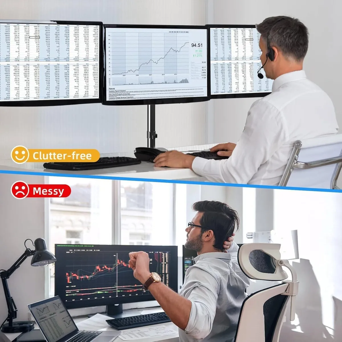 Triple Monitor Mount for Most - Image 4