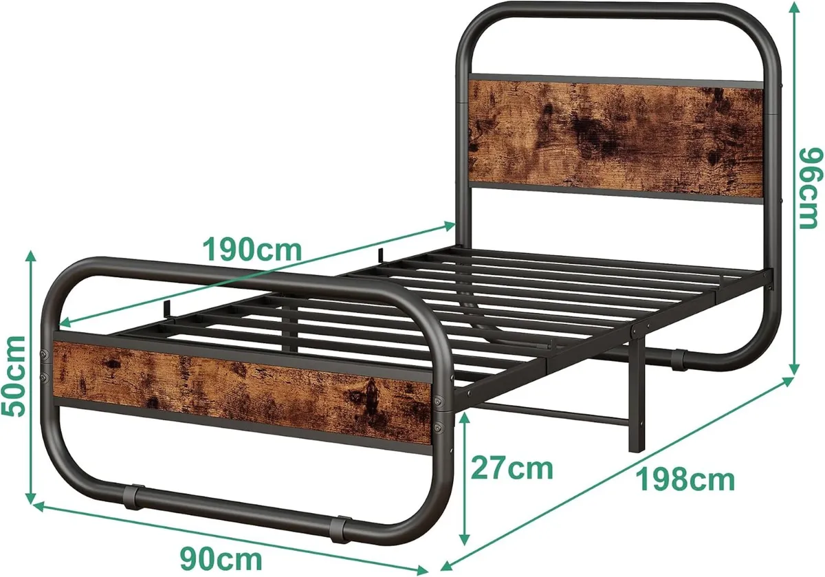 Bed Frame Metal Platform - Image 2