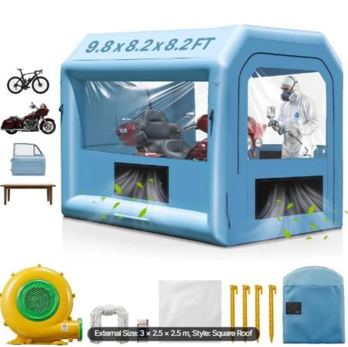 Inflatable Paint Booth - Image 4