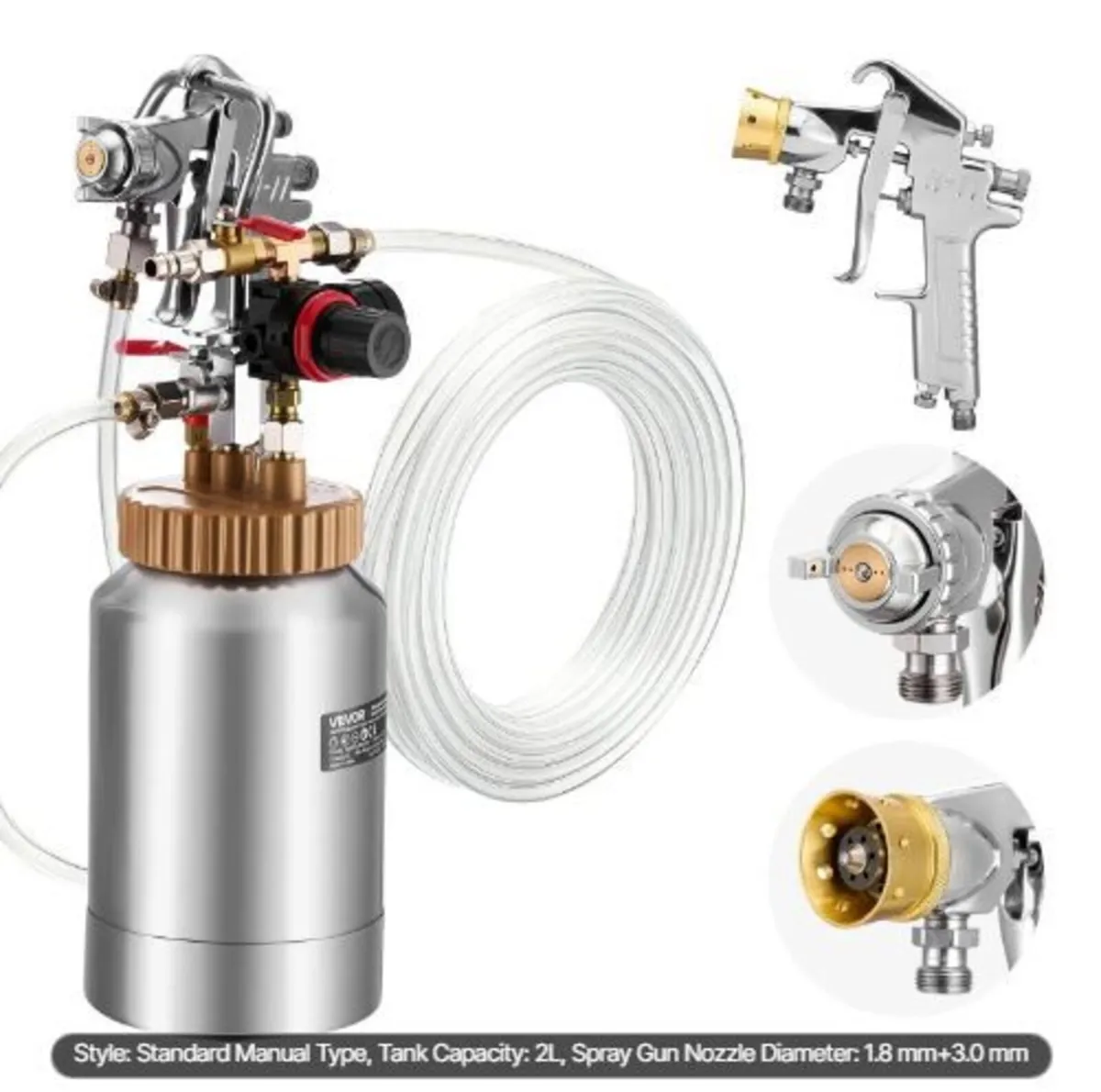 Spray Paint Pressure Pot, 2 L Pressure Pot - Image 4