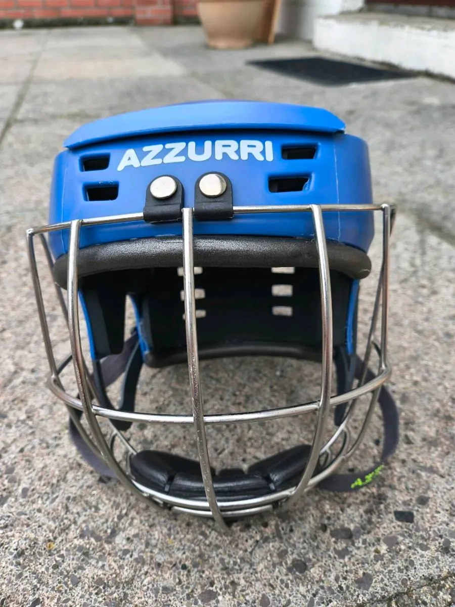 Hurling helmets x 2 Azzurri & Atak - Image 1