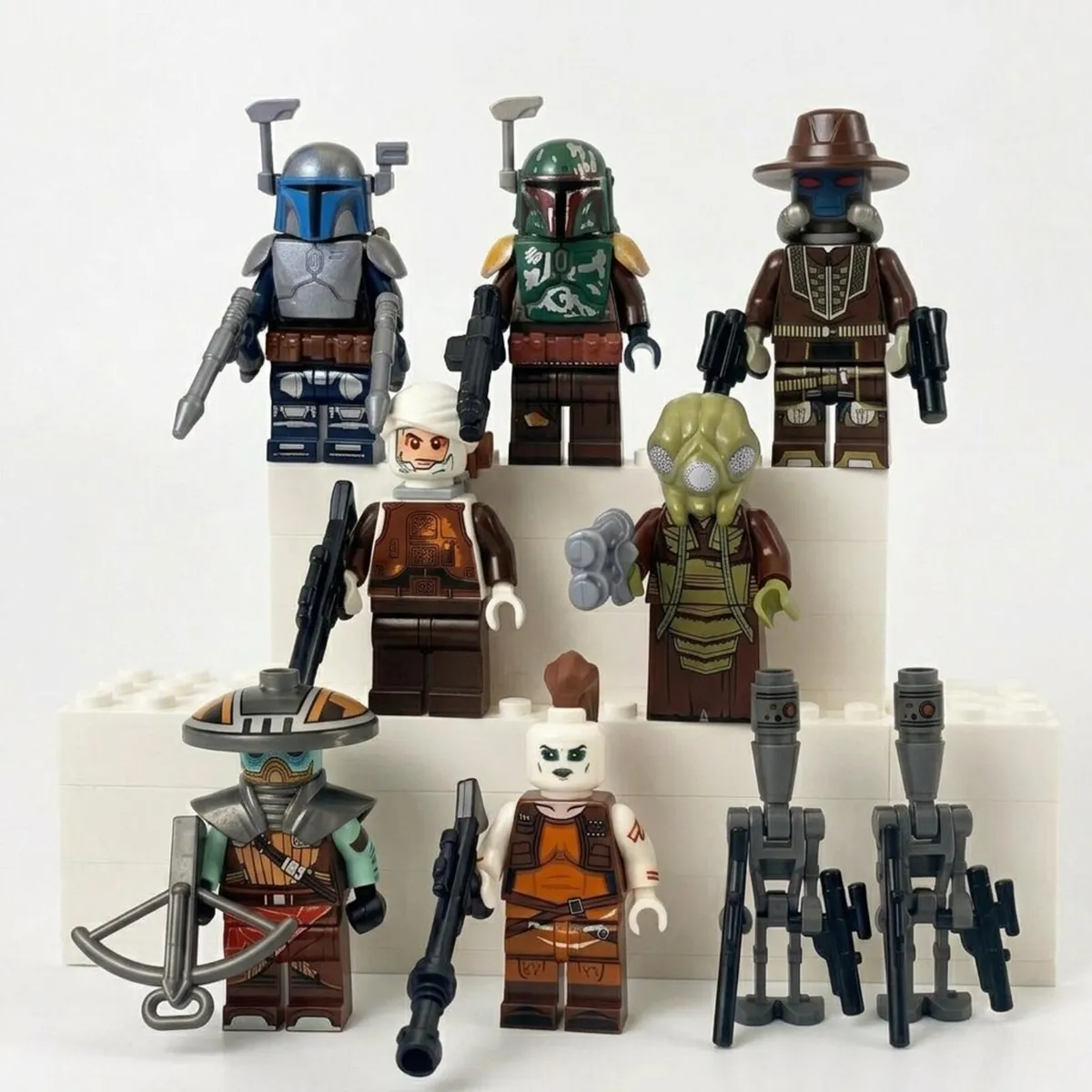 [8-Pack] Star Wars Bounty Hunters Minifigures - Image 1