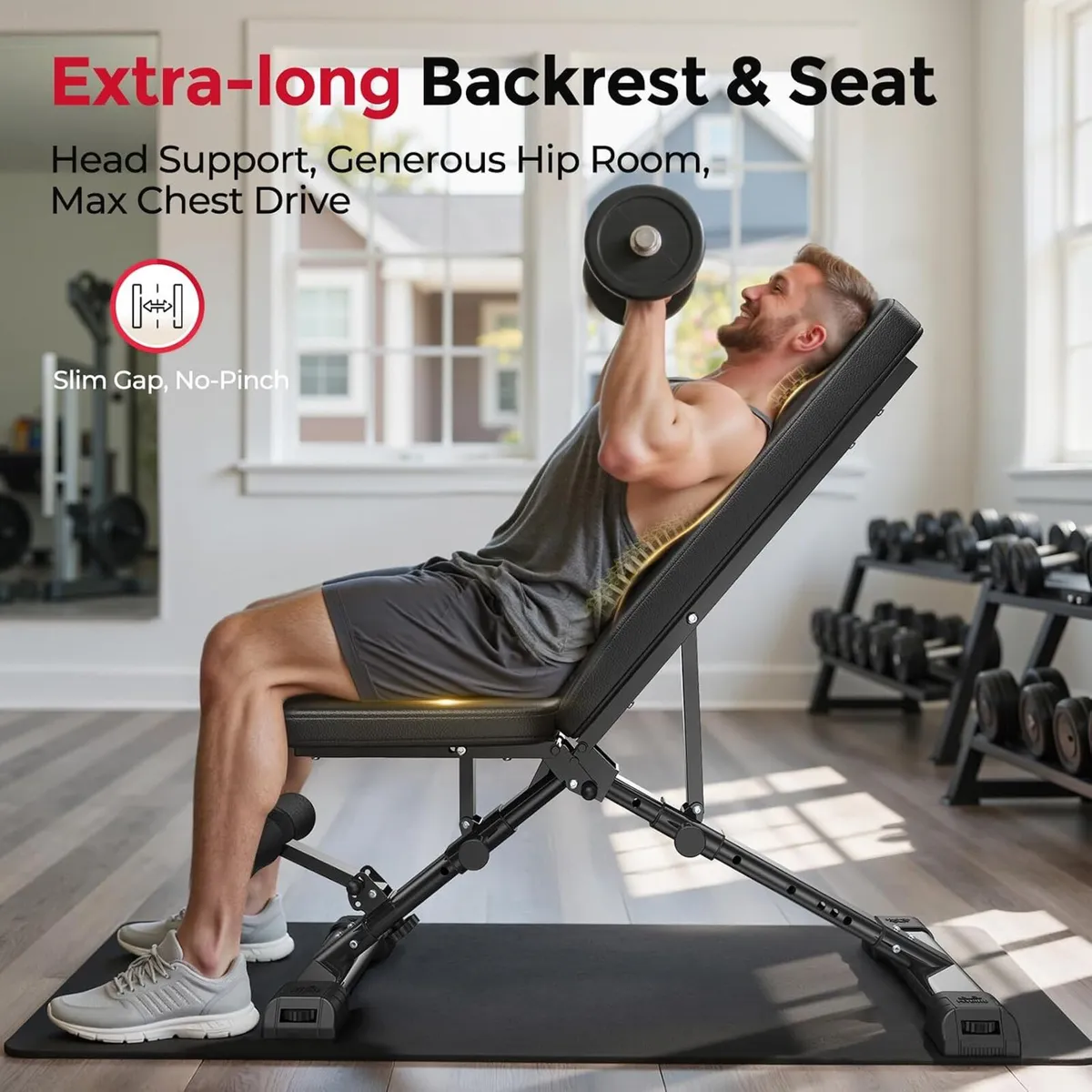 Adjustable Weight Bench 363KG Pro - Image 4
