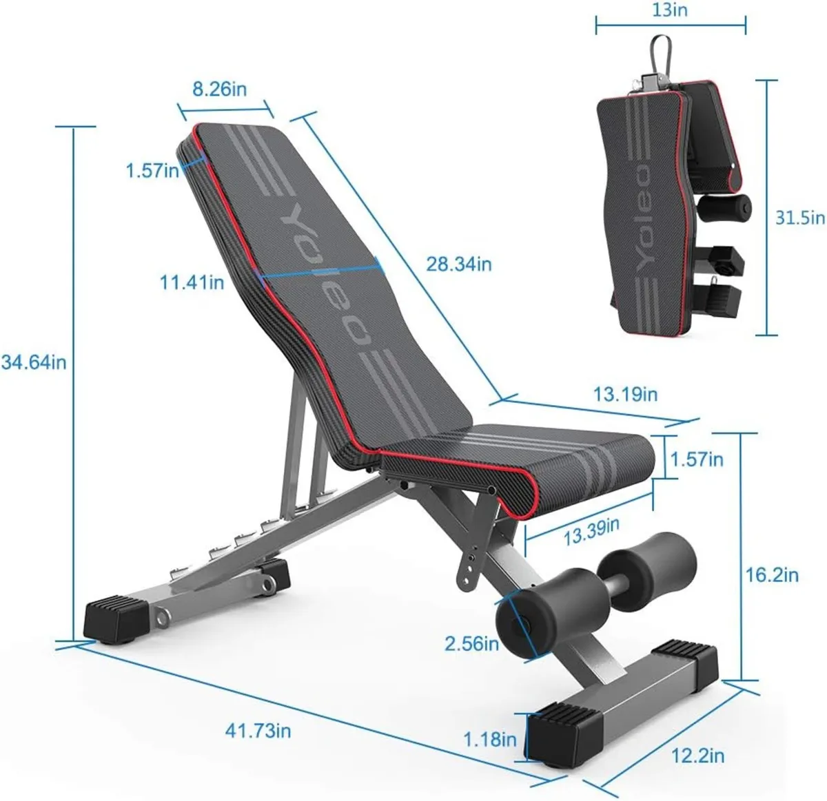 Adjustable Weight Bench for Home Gym - Image 3