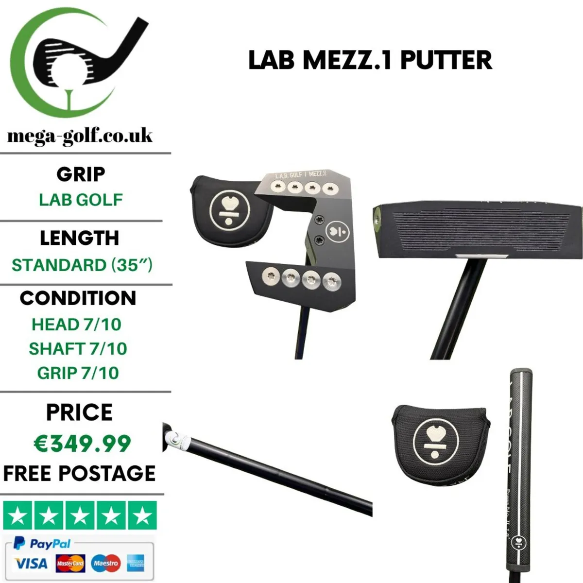 LAB Mezz.1 Putter / 35" - Image 1