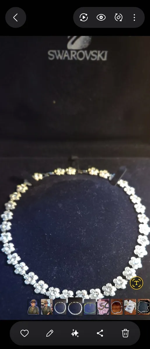 Swarovski necklace - Image 1
