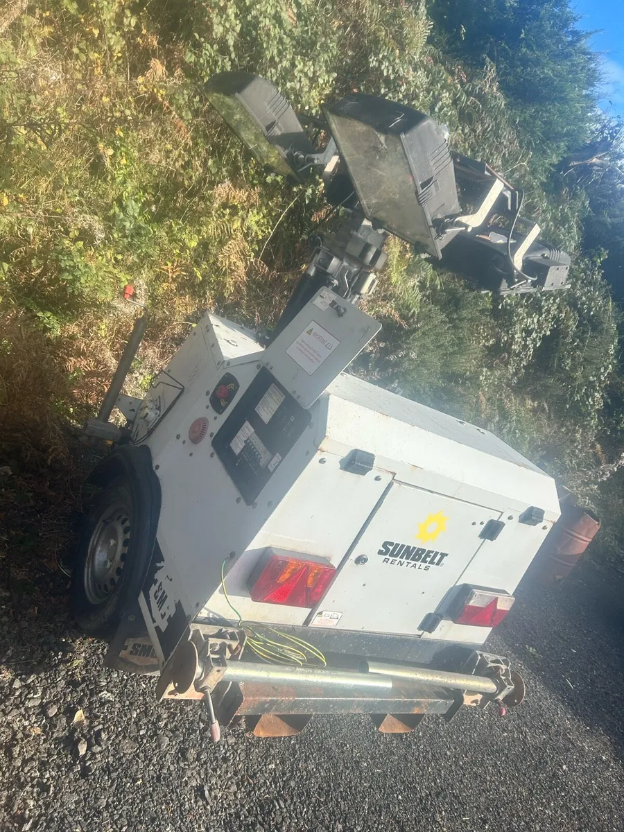 2016 SMC TL90 mobile lighting tower for sale. - Image 2