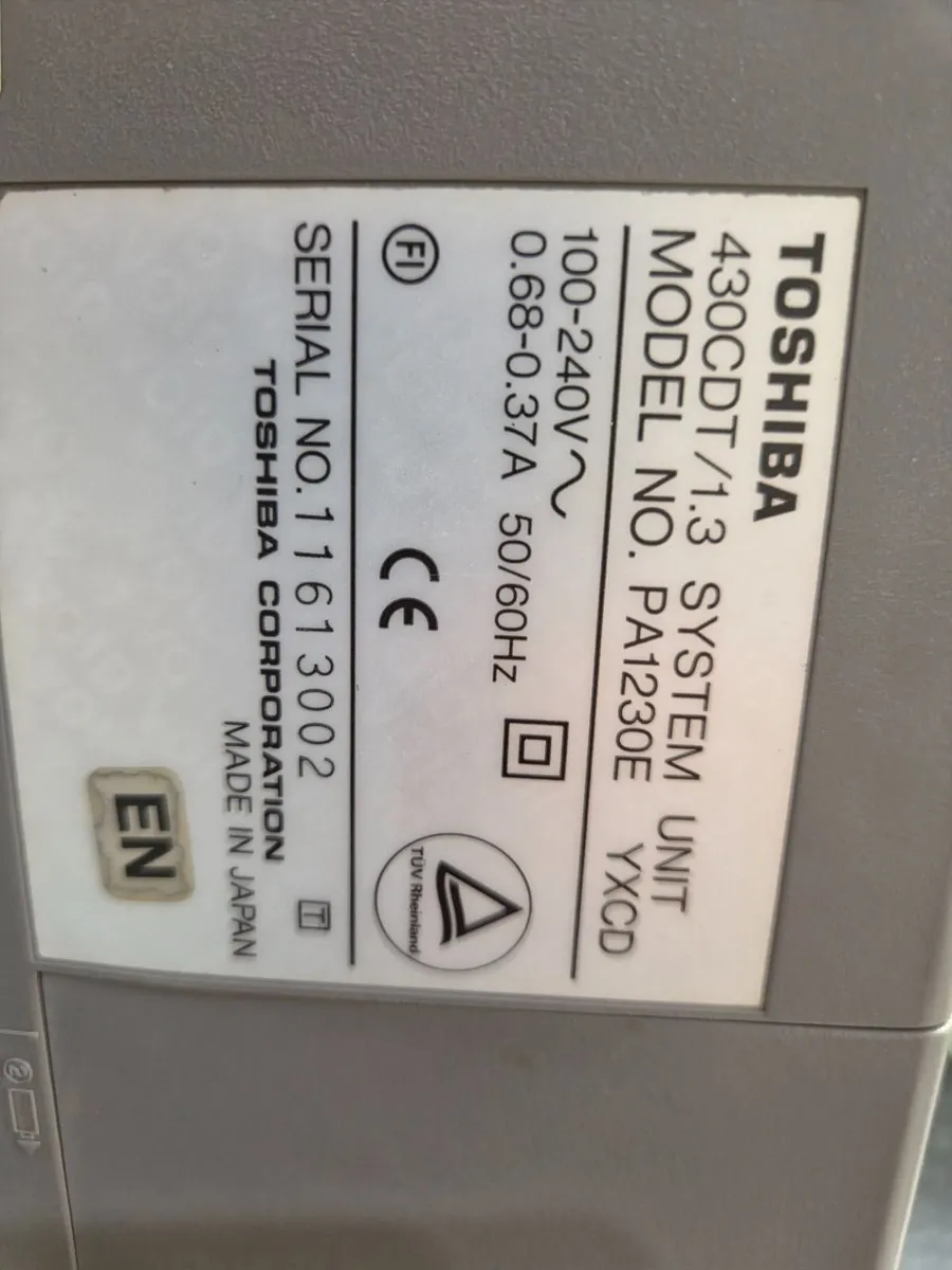 Toshiba 430CDT/1.3 - Image 3