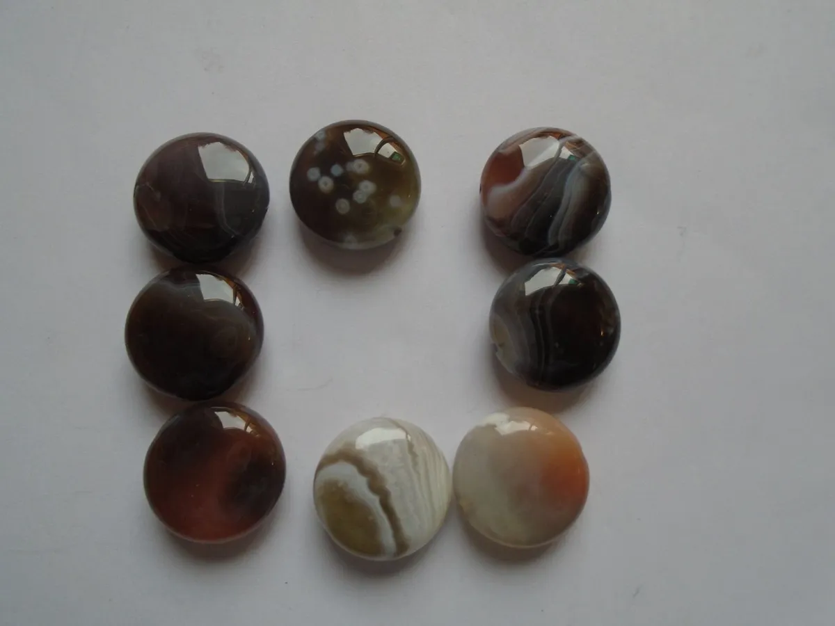 Gemstone beads. Craft supplies, Jewellery making - Image 3